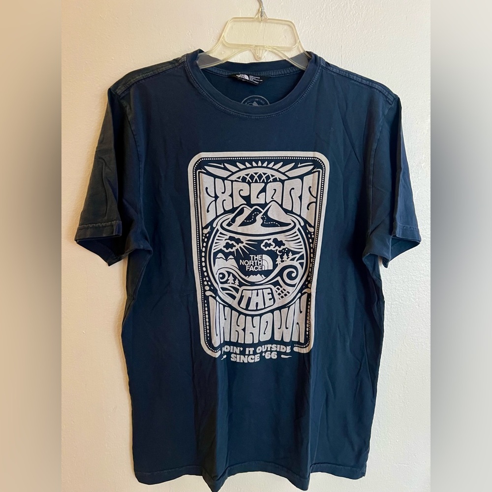 The North Face Men's Dark Blue Adventure Tee
